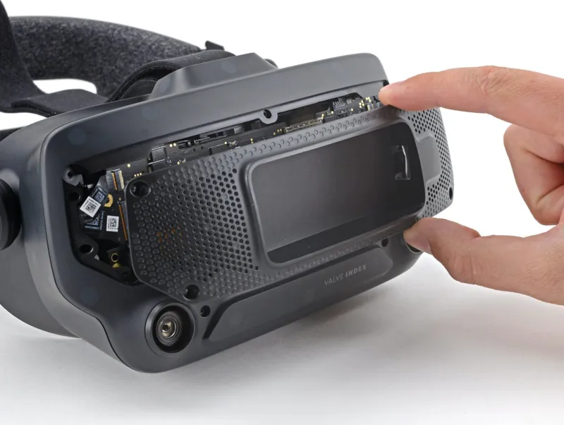 Removing the motherboard cover, internals visible